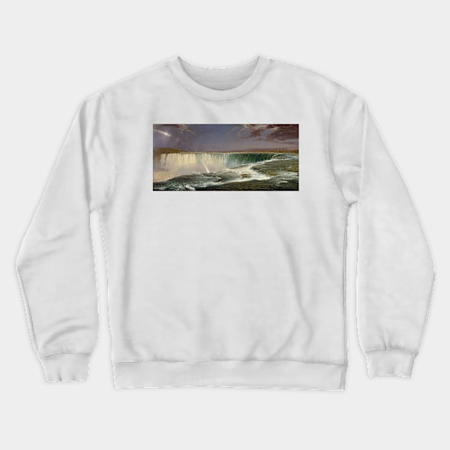 Niagara by Frederic Edwin Church Crewneck Sweatshirt by Classic Art Stall